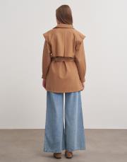 gömlek trenç camel 5