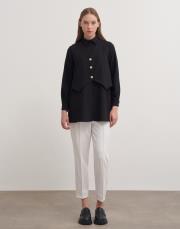 yelekli gömlek siyah 2