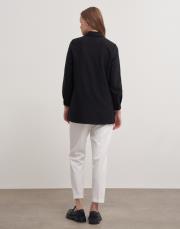 yelekli gömlek siyah 4