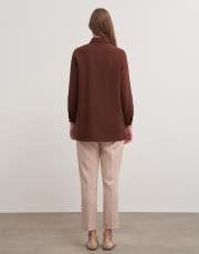 yelekli gömlek kahverengi 4