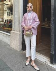 jakar kumaş ceket pembe 3