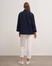 şanel ceket lacivert 4