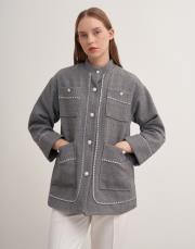 şanel ceket antrasit