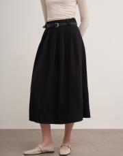 kemerli etek siyah 3