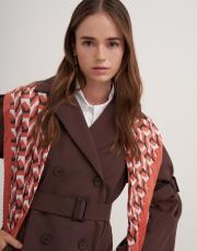 kol kemerli trençkot acı kahve 2