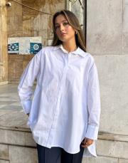 oversize gömlek beyaz