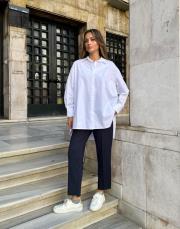 oversize gömlek beyaz 3
