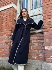 uzun kaşe kap lacivert 2